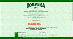 Desktop Screenshot of kobylka.cz